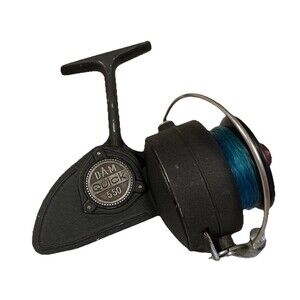 D.A.M. Quick 550 Reel - West German Built | 3.2:1 Gear Ratio | 20lb/330yd Capaci